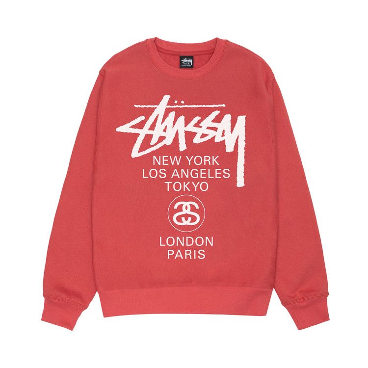 Свитер Stussy World Tour Crew, Pepper
Свитер Stussy World Tour Crew, Pepper