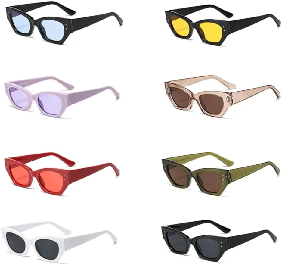 Солнцезащитные очки с защитой UV400 | «Кошачий глаз» в толстой оправе | для женщин и мужчин, для занятий спортом на открытом воздухе и вождения DSVIGF, White Gray
Солнцезащитные очки с защитой UV400 | «Кошачий глаз» в толстой оправе | для женщин и мужчин, для занятий спортом на открытом воздухе и вождения DSVIGF, White Gray