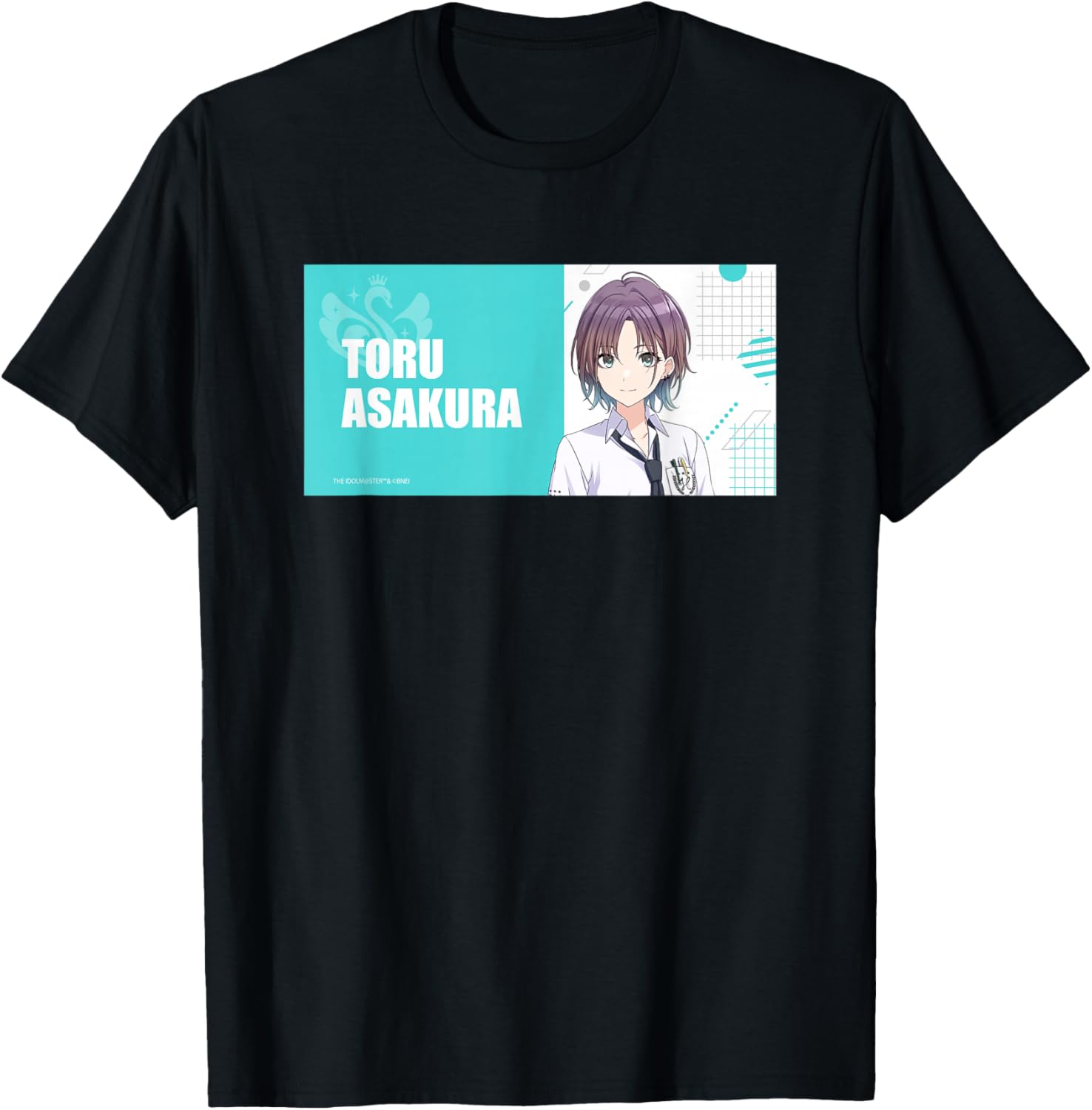 Футболка The Idolmaster Shiny Colors Toru Asakura Plainclothes Ver., черная (black 19-3911tcx), размер S Bandai Namco Entertainment Inc.
Футболка The Idolmaster Shiny Colors Toru Asakura Plainclothes Ver., черная (black 19-3911tcx), размер S Bandai Namco Entertainment Inc.