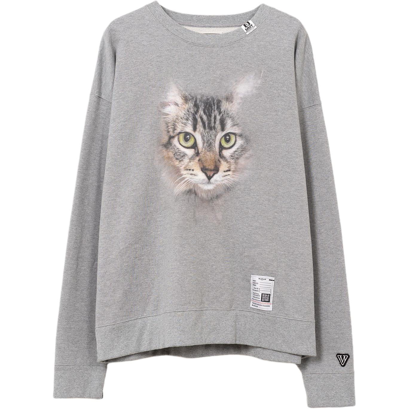 Свитшот с принтом кошки Maison Mihara Yasuhiro, серый
Свитшот с принтом кошки Maison Mihara Yasuhiro, серый