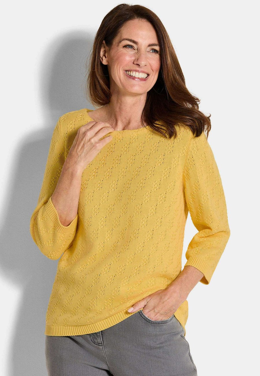 Джемпер GOLDNER MIT 3/4-ÄRMELN, Honey/Yellow
Джемпер GOLDNER MIT 3/4-ÄRMELN, Honey/Yellow