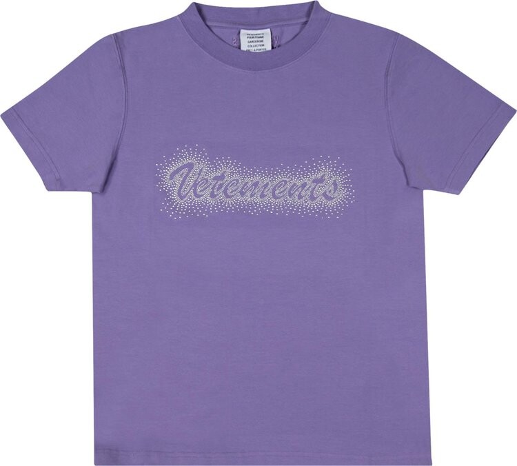 Футболка Vetements Bling Logo Fitted 'Lilac', фиолетовый
Футболка Vetements Bling Logo Fitted 'Lilac', фиолетовый