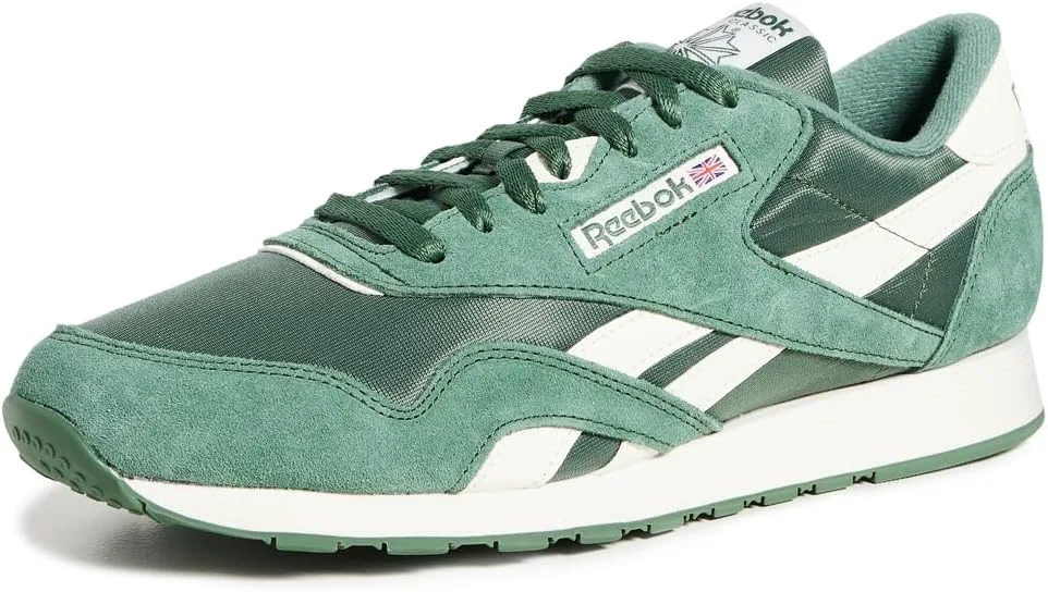 Мужские классические кроссовки Reebok из нейлона, зеленый
Мужские классические кроссовки Reebok из нейлона, зеленый