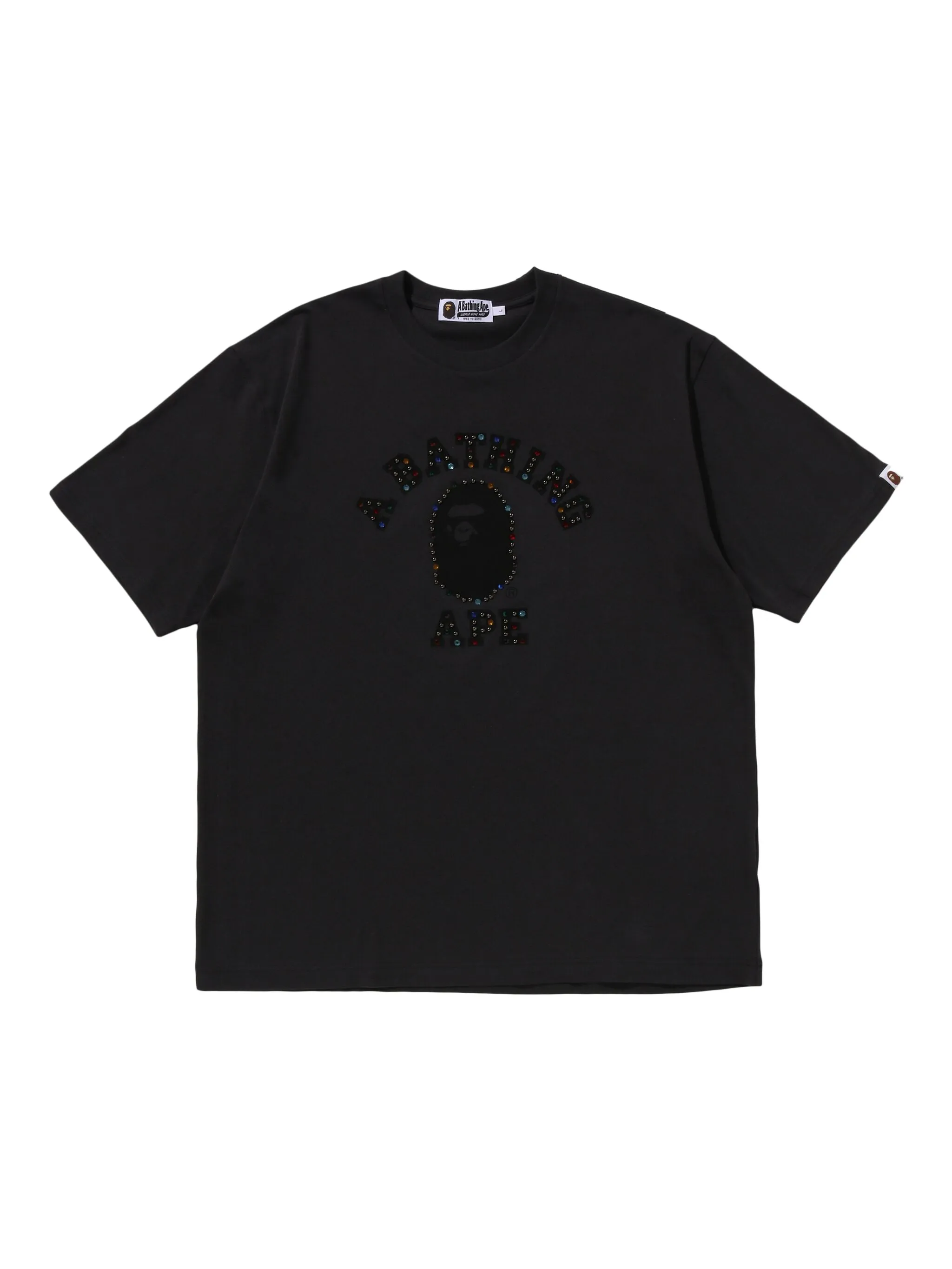 Декорированная футболка A Bathing Ape, черный
Декорированная футболка A Bathing Ape, черный