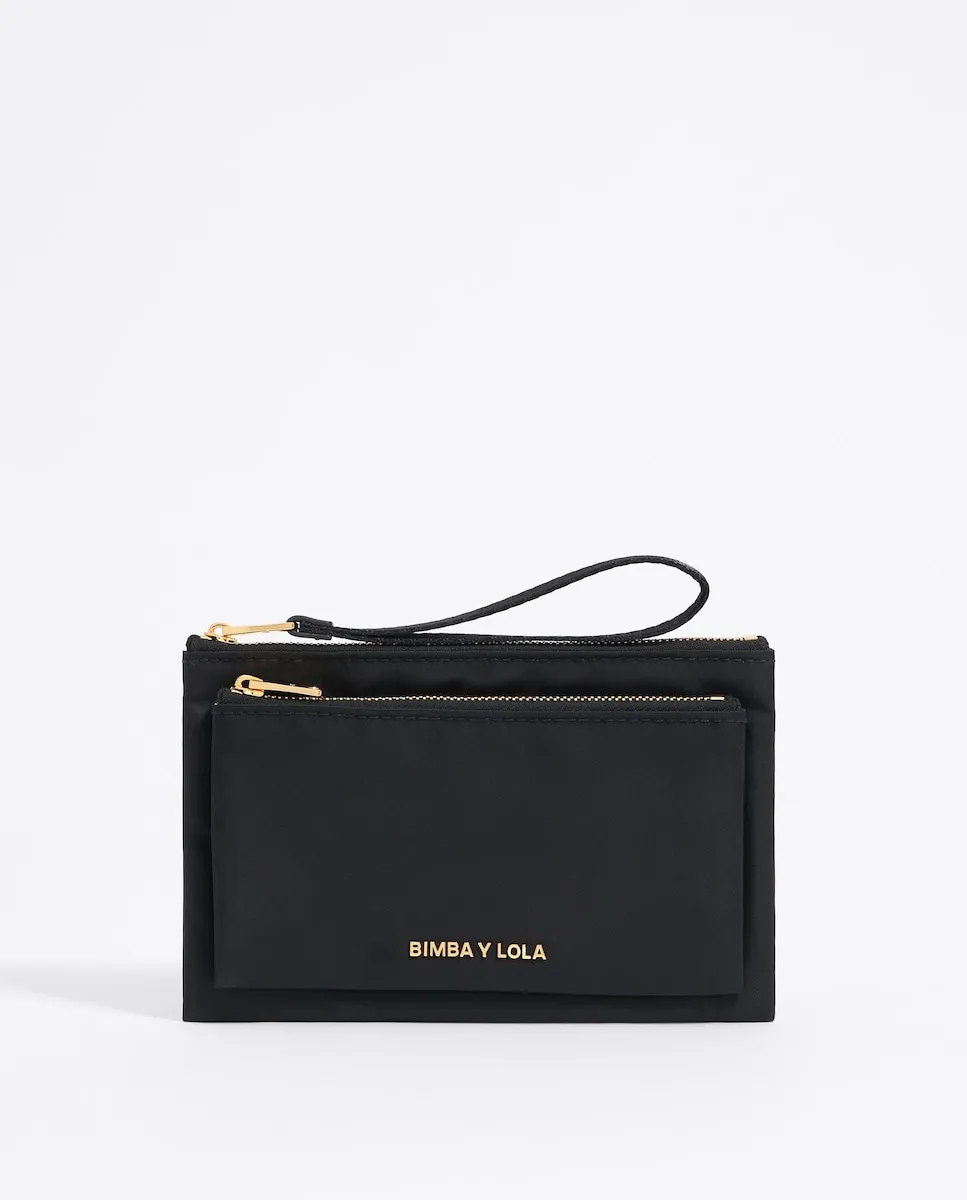 Женская сумка через плечо из двойного нейлона черная Bimba Y Lola, черный
Женская сумка через плечо из двойного нейлона черная Bimba Y Lola, черный