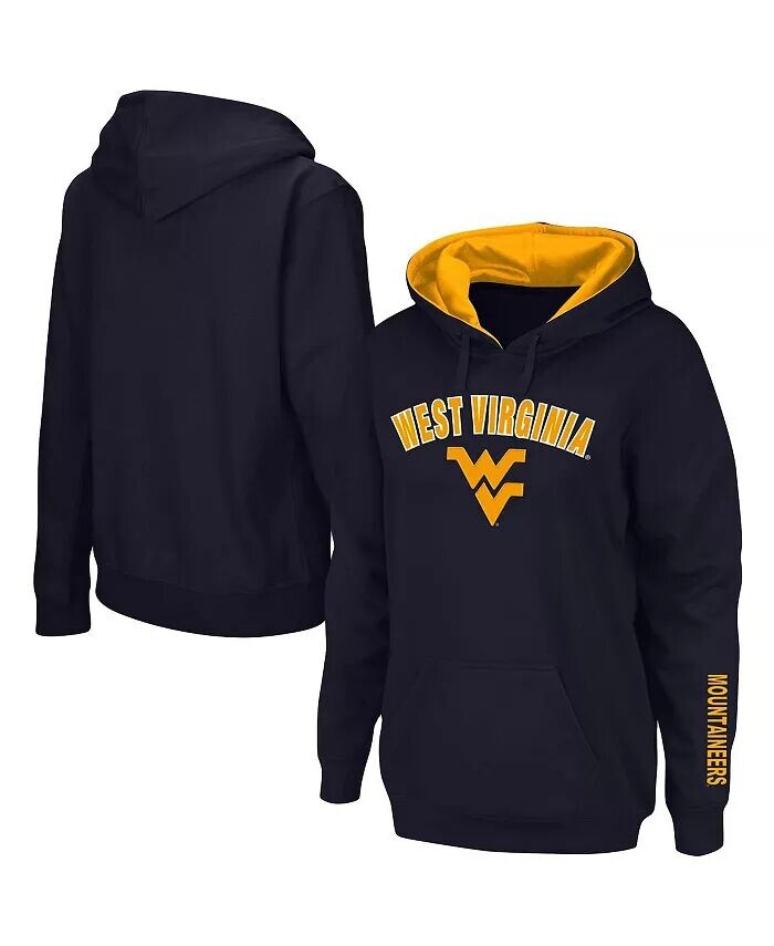 Женский пуловер с капюшоном темно-синего цвета West Virginia Mountaineers Arch и Logo 1 Colosseum, синий
Женский пуловер с капюшоном темно-синего цвета West Virginia Mountaineers Arch и Logo 1 Colosseum, синий