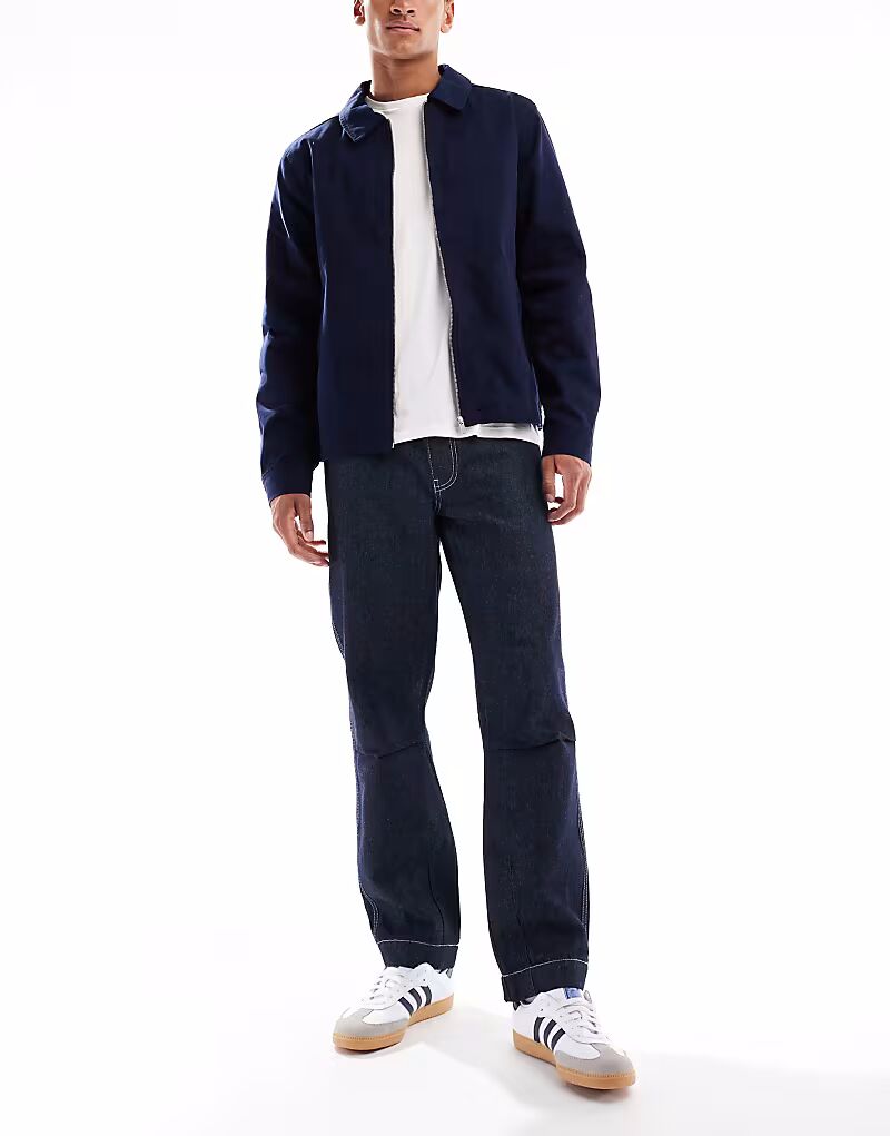 Джинсы прямого кроя из необработанного ворса Asos Design
Джинсы прямого кроя из необработанного ворса Asos Design