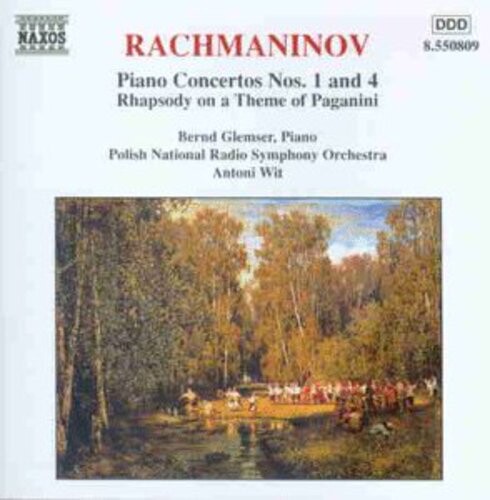 CD диск Glemser / Polish Nrso / Wit: Piano Ctos 1 & 4: Rhapsody on a Theme of Paganini
CD диск Glemser / Polish Nrso / Wit: Piano Ctos 1 & 4: Rhapsody on a Theme of Paganini