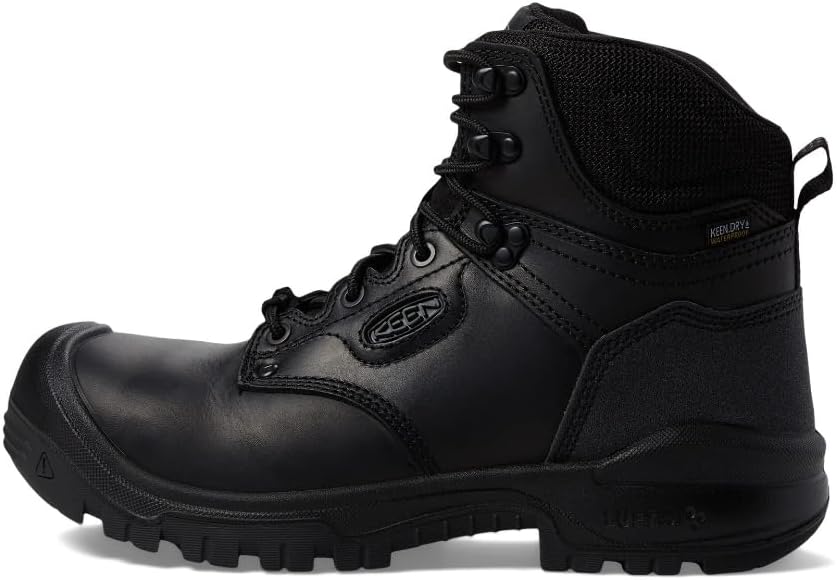 Мужские рабочие ботинки KEEN Utility Independence 6 с кожей, водонепроницаемые с композитным носком, черный
Мужские рабочие ботинки KEEN Utility Independence 6 с кожей, водонепроницаемые с композитным носком, черный