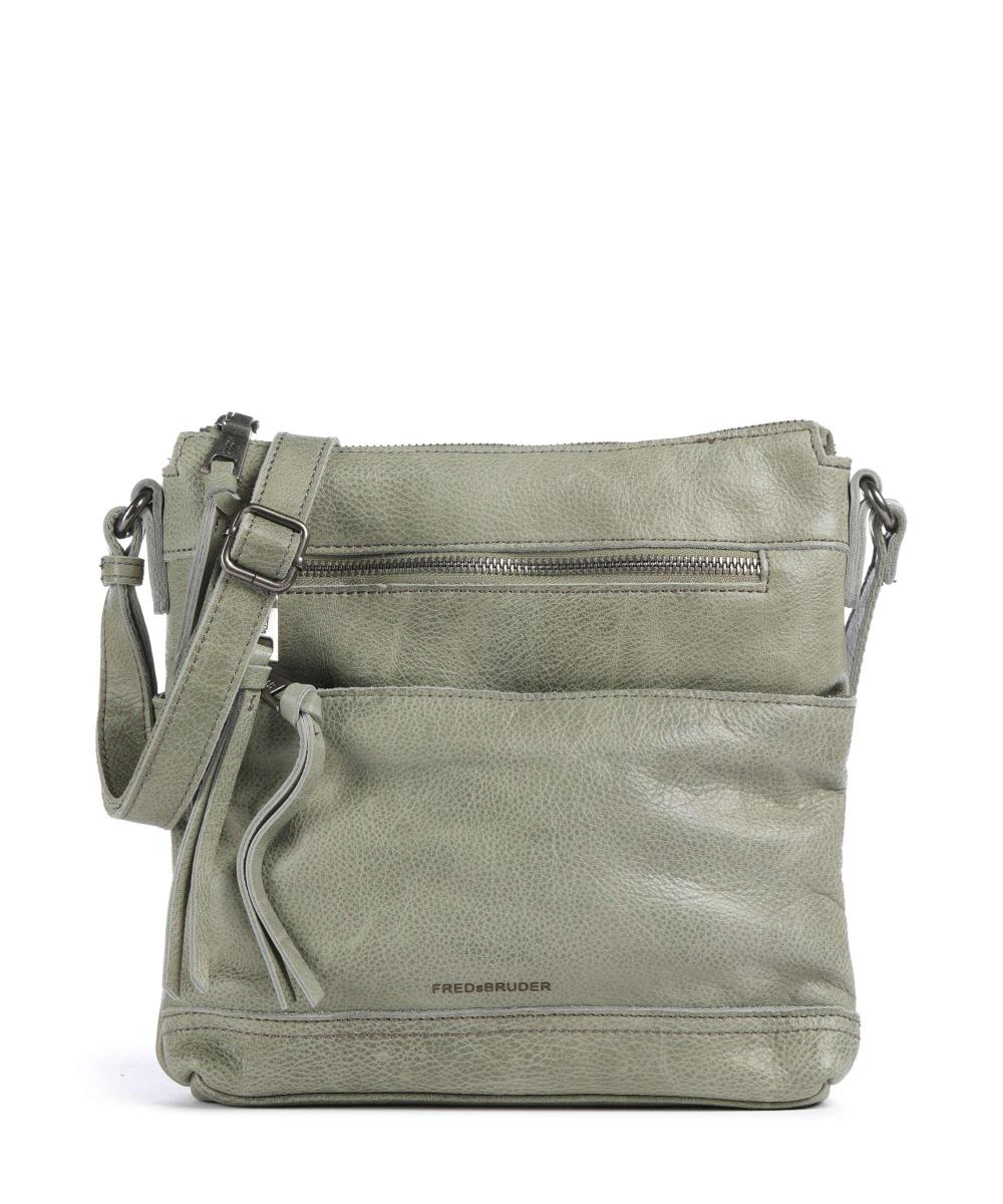 Моя старая сумка через плечо из зернистой кожи Fredsbruder, зеленый
Моя старая сумка через плечо из зернистой кожи Fredsbruder, зеленый