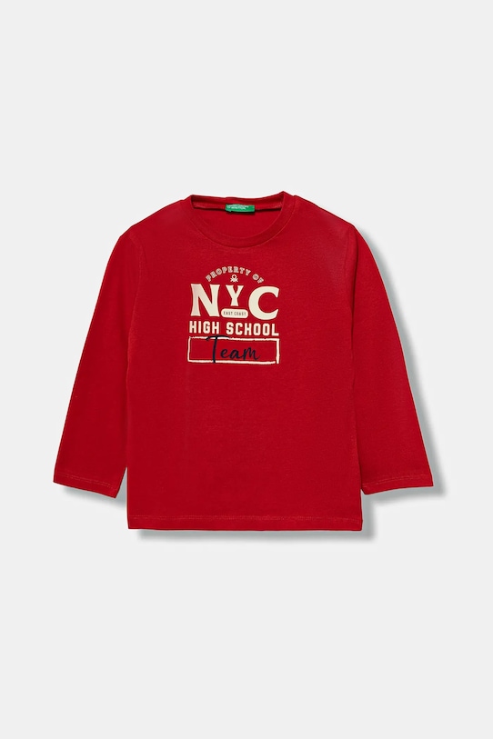 Детская хлопковая кофта с длинным рукавом United Colors Of Benetton, красный
Детская хлопковая кофта с длинным рукавом United Colors Of Benetton, красный