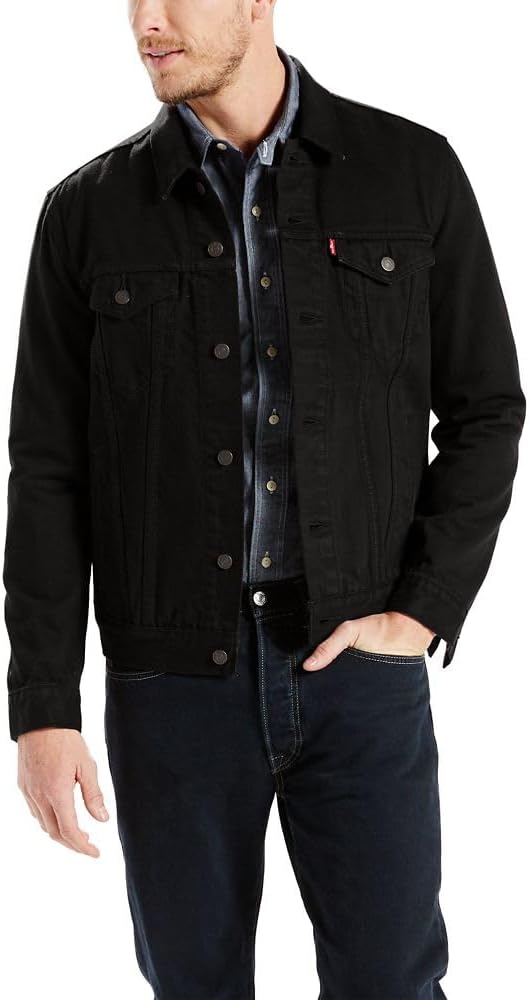 Мужская оригинальная куртка дальнобойщика Levi's, (New) Larimar/Black/Stretch
Мужская оригинальная куртка дальнобойщика Levi's, (New) Larimar/Black/Stretch