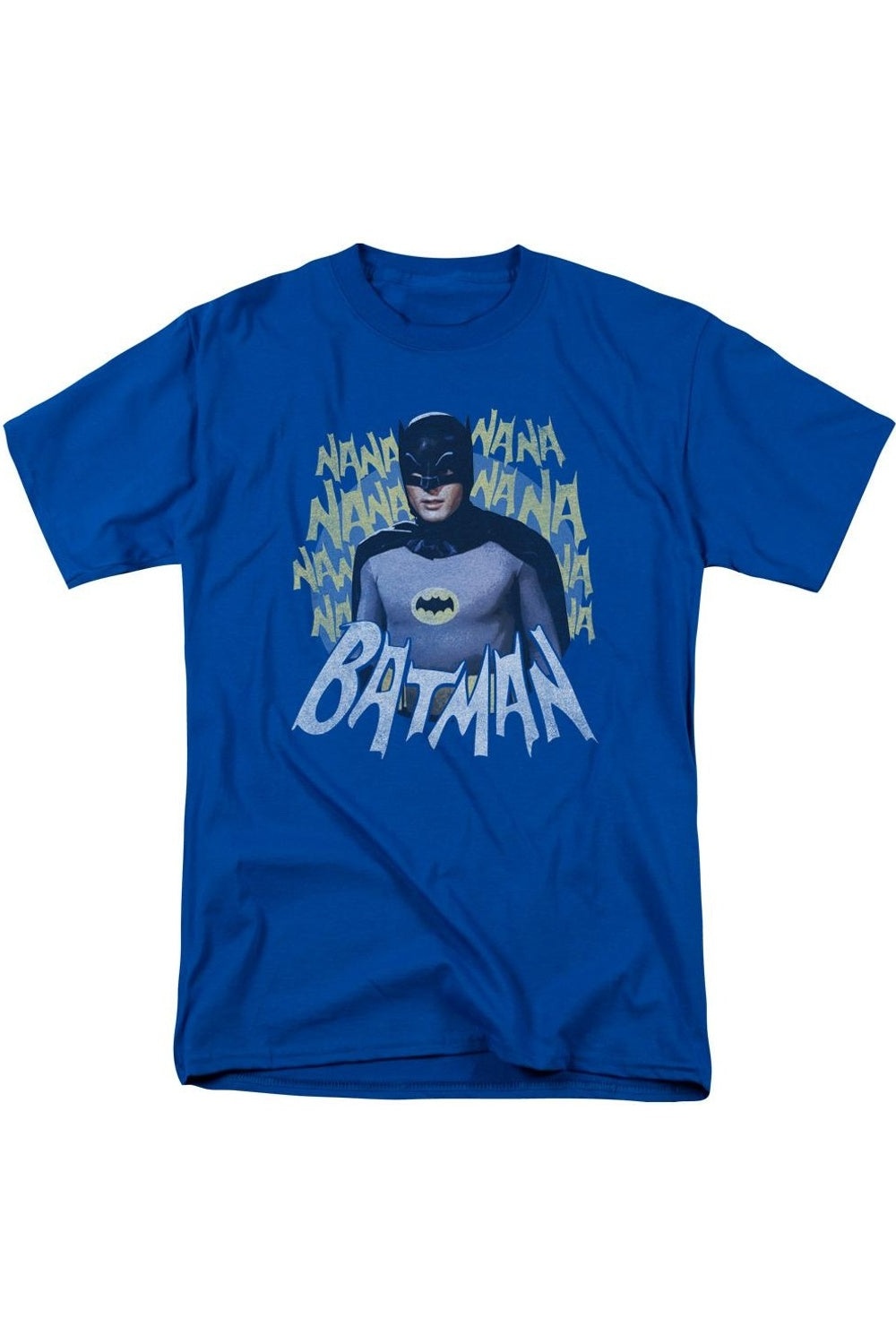 Футболка с коротким рукавом для взрослых с классической песней из телесериала «Бэтмен» Gildan, синий
Футболка с коротким рукавом для взрослых с классической песней из телесериала «Бэтмен» Gildan, синий