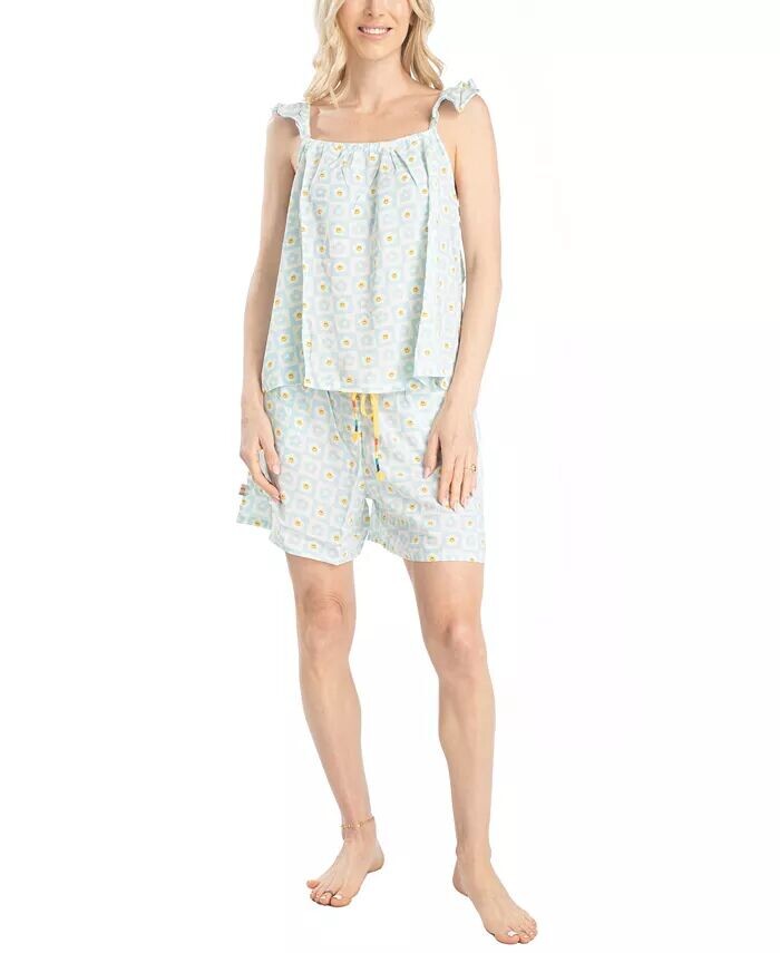 Короткий комплект из искусственного шелка на бретельках Vibes для женщин Ocean Pacific, синий
Короткий комплект из искусственного шелка на бретельках Vibes для женщин Ocean Pacific, синий