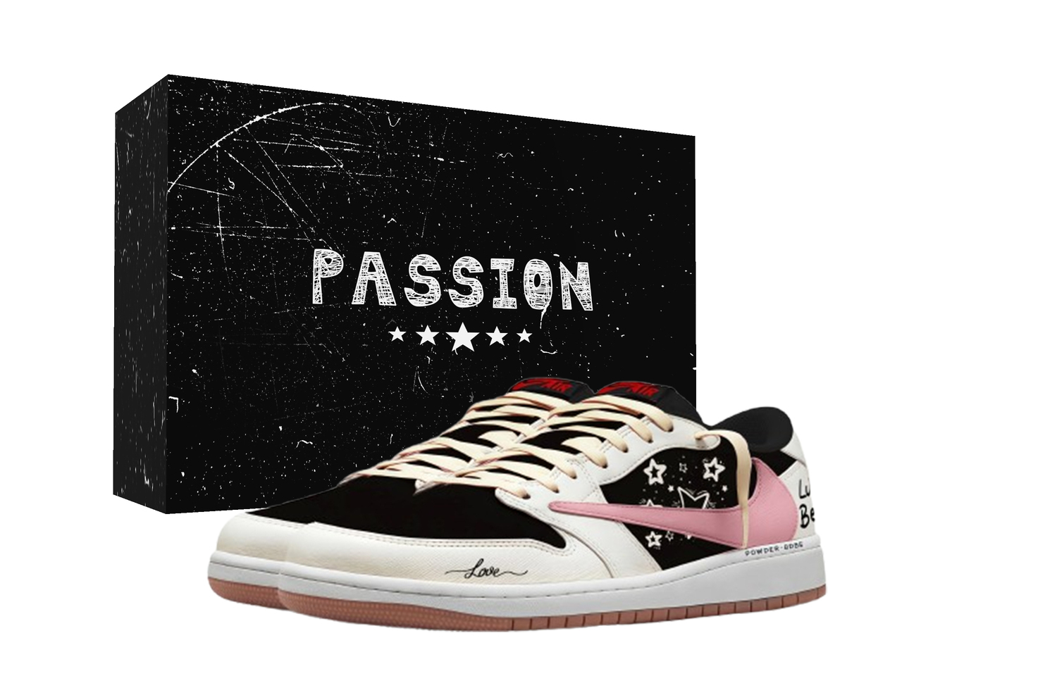 Travis Scott x Air 1 Lucky Star Travis Scott X AJ1 Low амортизация низкий верх винтажные баскетбольные кроссовки унисекс Jordan, розовый
Travis Scott x Air 1 Lucky Star Travis Scott X AJ1 Low амортизация низкий верх винтажные баскетбольные кроссовки унисекс Jordan, розовый