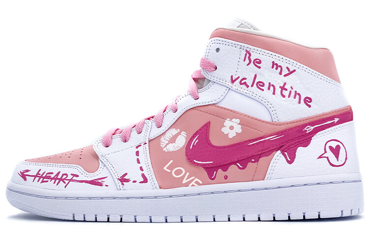 Кроссовки Air Jordan 1 Vintage Basketball Shoes Women's High-Top Pink
Кроссовки Air Jordan 1 Vintage Basketball Shoes Women's High-Top Pink