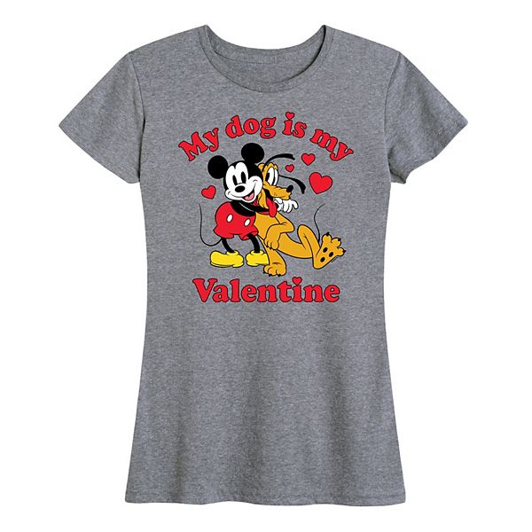 Футболка женская Mickey Mouse & Pluto My Dog Is My Valentine Disney
Футболка женская Mickey Mouse & Pluto My Dog Is My Valentine Disney