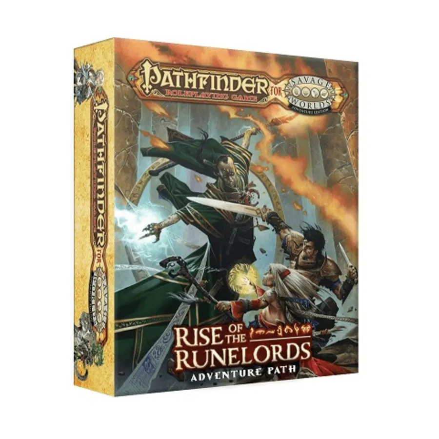 Бокс-сет Pathfinder for Savage Worlds - Rise of the Runelords Boxed Set, Pathfinder for Savage Worlds
Бокс-сет Pathfinder for Savage Worlds - Rise of the Runelords Boxed Set, Pathfinder for Savage Worlds