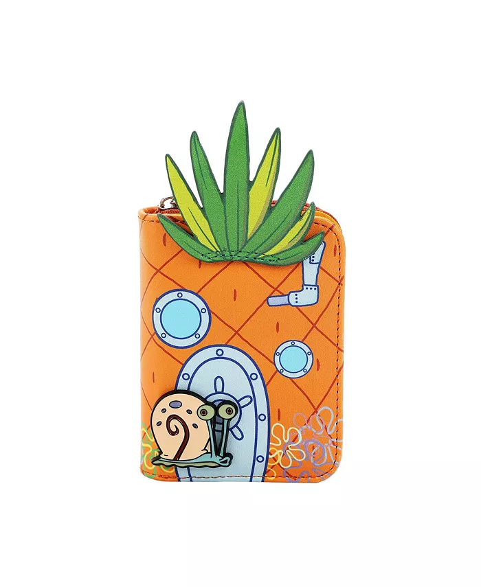 Кошелек женский на молнии Pineapple House 4.5" SpongeBob SquarePants, оранжевый 
Кошелек женский на молнии Pineapple House 4.5" SpongeBob SquarePants, оранжевый