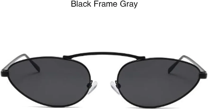 Маленькие овальные солнцезащитные очки с защитой от УФ-излучения, металлические очки «кошачий глаз» для женщин и мужчин Weloveushop, Black Frame Gray Flakes
Маленькие овальные солнцезащитные очки с защитой от УФ-излучения, металлические очки «кошачий глаз» для женщин и мужчин Weloveushop, Black Frame Gray Flakes