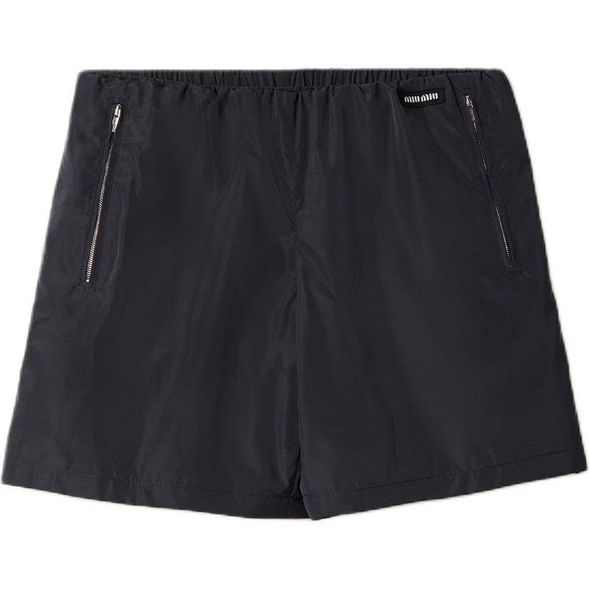 MIU MIU Технические шелковые бермуды 'Blue'
MIU MIU Технические шелковые бермуды 'Blue'