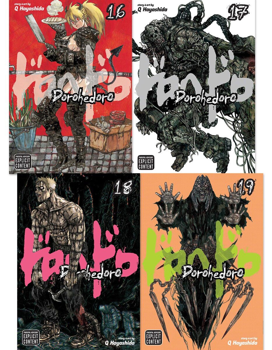 Манга Dorohedoro Manga (16-19) Bundle
Манга Dorohedoro Manga (16-19) Bundle