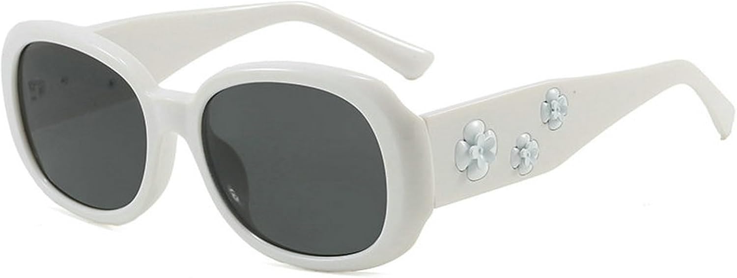 Солнцезащитные очки COTIA большого овального размера для женщин и мужчин, модные, с цветочным декором, классические, стильные, для путешествий и активного отдыха, White
Солнцезащитные очки COTIA большого овального размера для женщин и мужчин, модные, с цветочным декором, классические, стильные, для путешествий и активного отдыха, White