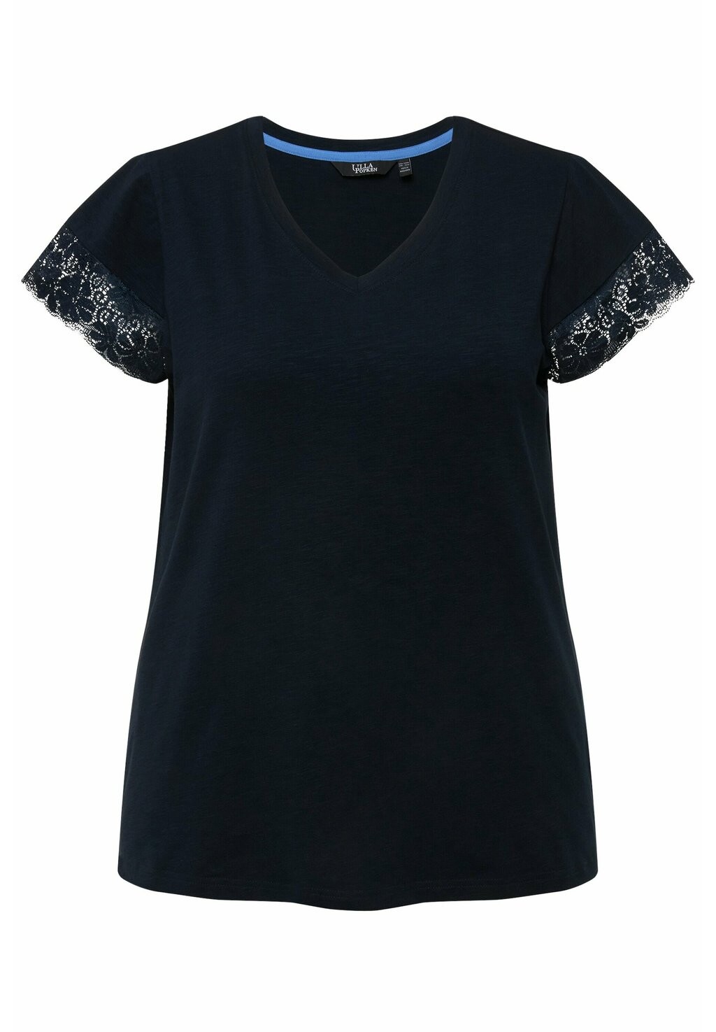 Принт на футболке Ulla Popken, темно-синий
Принт на футболке Ulla Popken, темно-синий