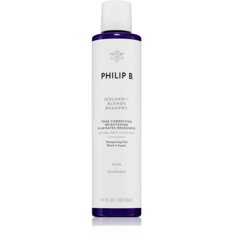 Philip B. Исландский шампунь для светлых и седых волос 220 мл Inna Marka
Philip B. Исландский шампунь для светлых и седых волос 220 мл Inna Marka