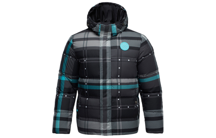 LINING Зимняя пуховая куртка мужская черно-серая с принтом, Black Gray All over Print
LINING Зимняя пуховая куртка мужская черно-серая с принтом, Black Gray All over Print