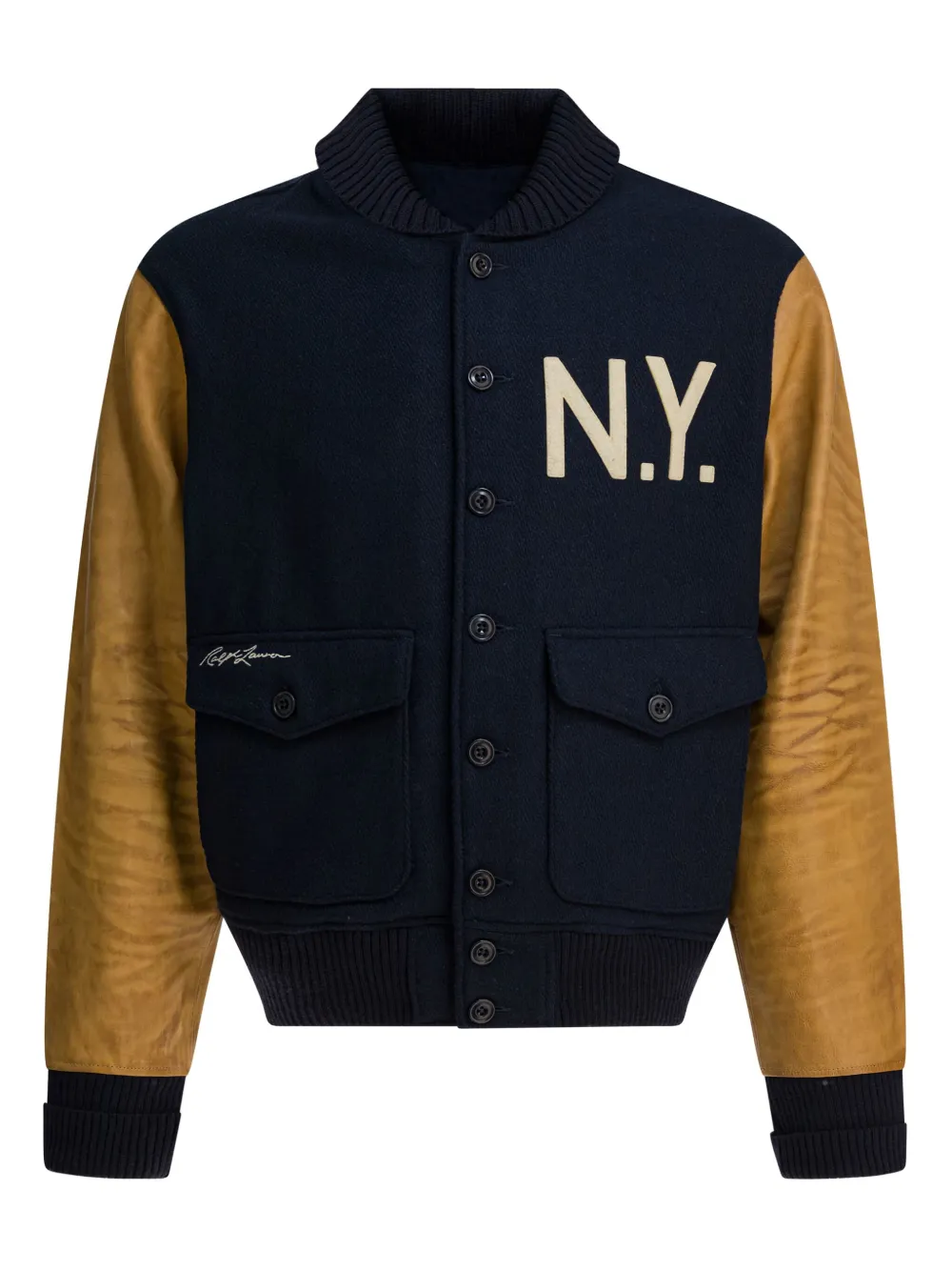 Двухцветная бомбер-куртка X New York Yankees Polo Ralph Lauren, синий
Двухцветная бомбер-куртка X New York Yankees Polo Ralph Lauren, синий