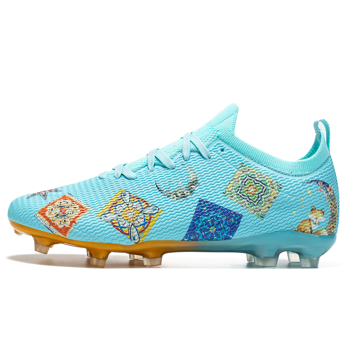 NMR Мужские и женские футбольные бутсы с длинными резиновыми шипами противоскользящие износостойкие дышащие аква, цвет Aqua Long Stud
NMR Мужские и женские футбольные бутсы с длинными резиновыми шипами противоскользящие износостойкие дышащие аква, цвет Aqua Long Stud