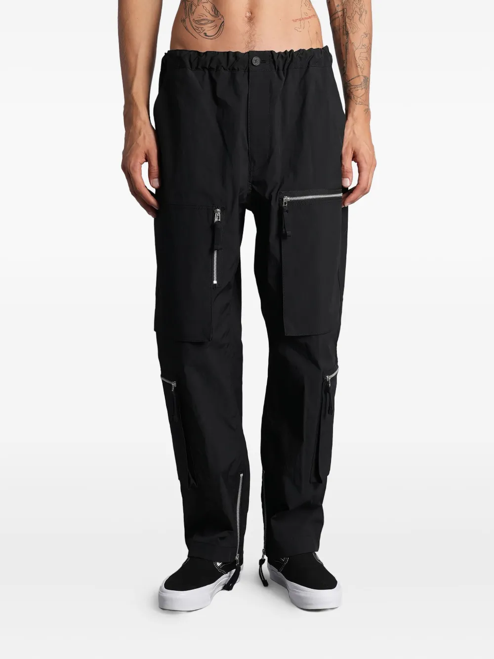 Брюки с карманами на молнии Comme Des Garçons Homme, черный
Брюки с карманами на молнии Comme Des Garçons Homme, черный