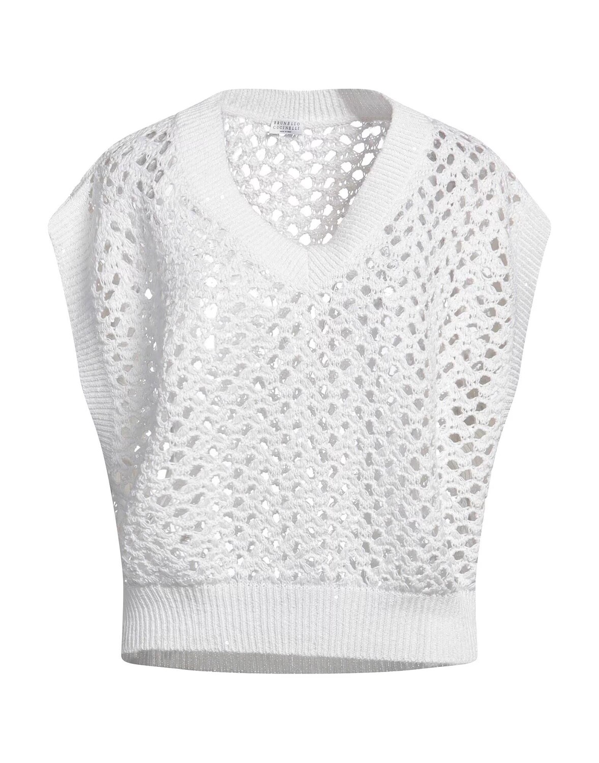 Свитер Brunello Cucinelli, белый
Свитер Brunello Cucinelli, белый