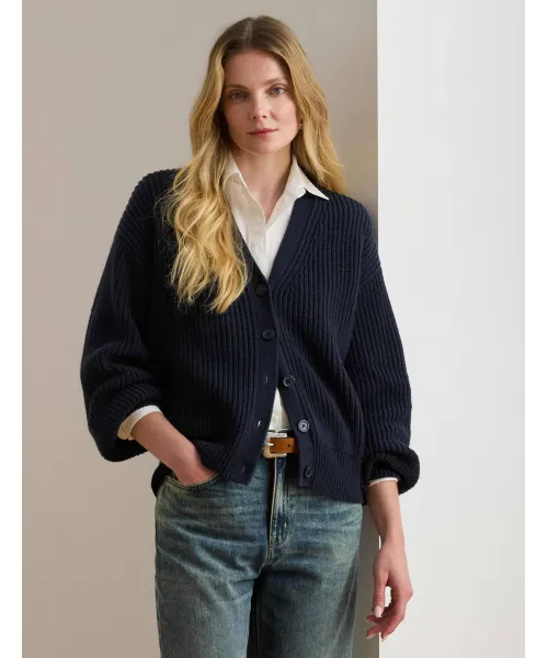 Шерстяной кардиган Regular fit Lauren Ralph Lauren, синий
Шерстяной кардиган Regular fit Lauren Ralph Lauren, синий