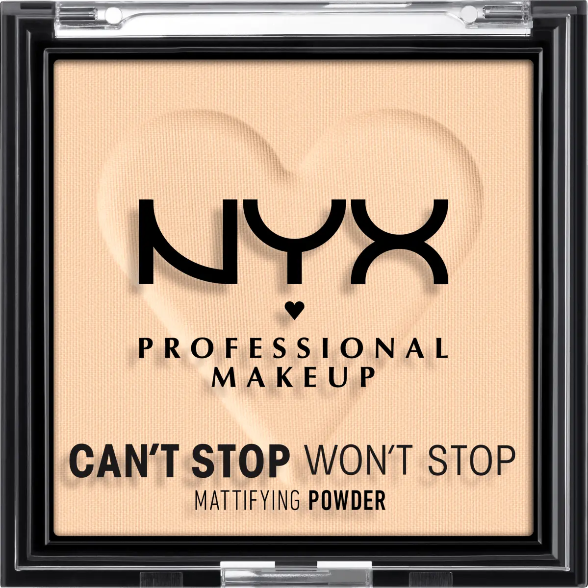 Puder Can’t Stop Won’t Stop Matting Light 02 6g NYX PROFESSIONAL MAKEUP
Puder Can’t Stop Won’t Stop Matting Light 02 6g NYX PROFESSIONAL MAKEUP