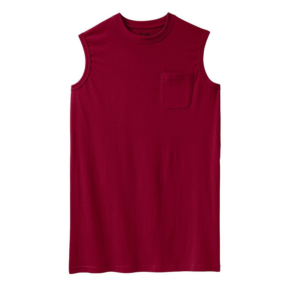 Мужская легкая футболка с карманами большой и высокой длины Kingsize, без усадки, удлиненная KingSize, цвет Rich Burgundy
Мужская легкая футболка с карманами большой и высокой длины Kingsize, без усадки, удлиненная KingSize, цвет Rich Burgundy