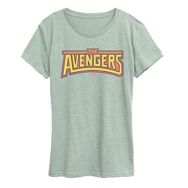 Футболка женская The Avengers retro logo Marvel, Heather Sea Foam
Футболка женская The Avengers retro logo Marvel, Heather Sea Foam