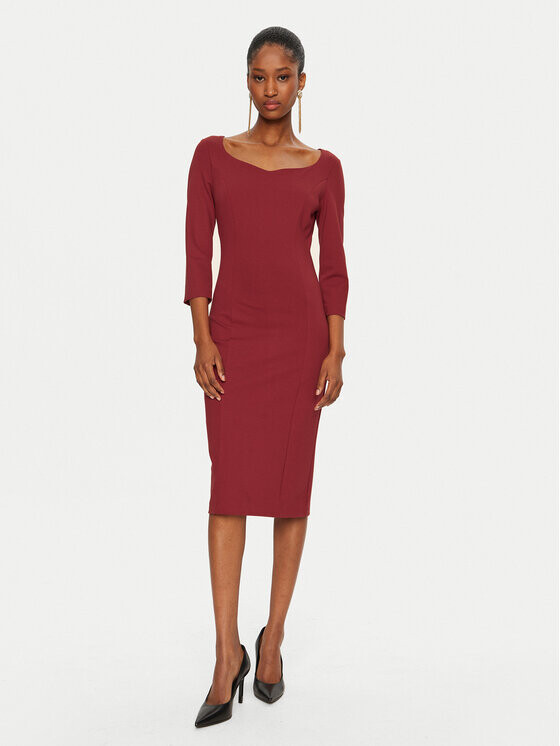 Коктейльное платье стандартного кроя Rinascimento, красный
Коктейльное платье стандартного кроя Rinascimento, красный