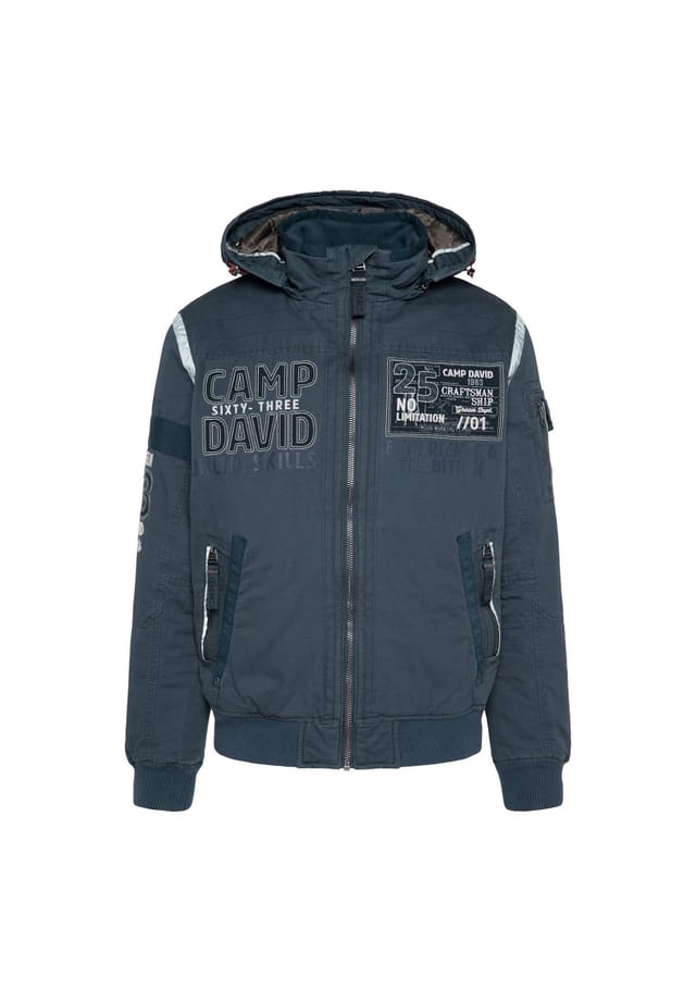Куртка утепленная блузон Camp David, синий
Куртка утепленная блузон Camp David, синий