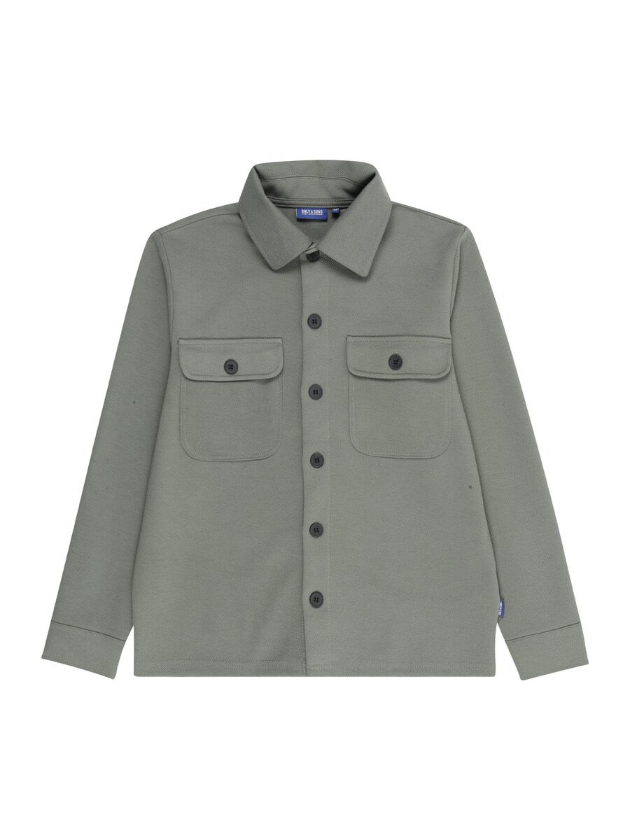 Рубашка на пуговицах классического кроя Only & Sons Junior OSJNEW KODYL, зеленый
Рубашка на пуговицах классического кроя Only & Sons Junior OSJNEW KODYL, зеленый