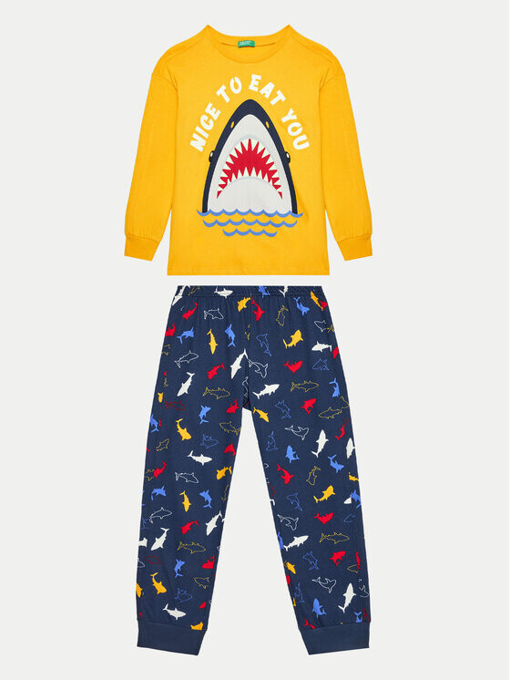 Пижамы стандартного кроя United Colors Of Benetton, мультиколор
Пижамы стандартного кроя United Colors Of Benetton, мультиколор