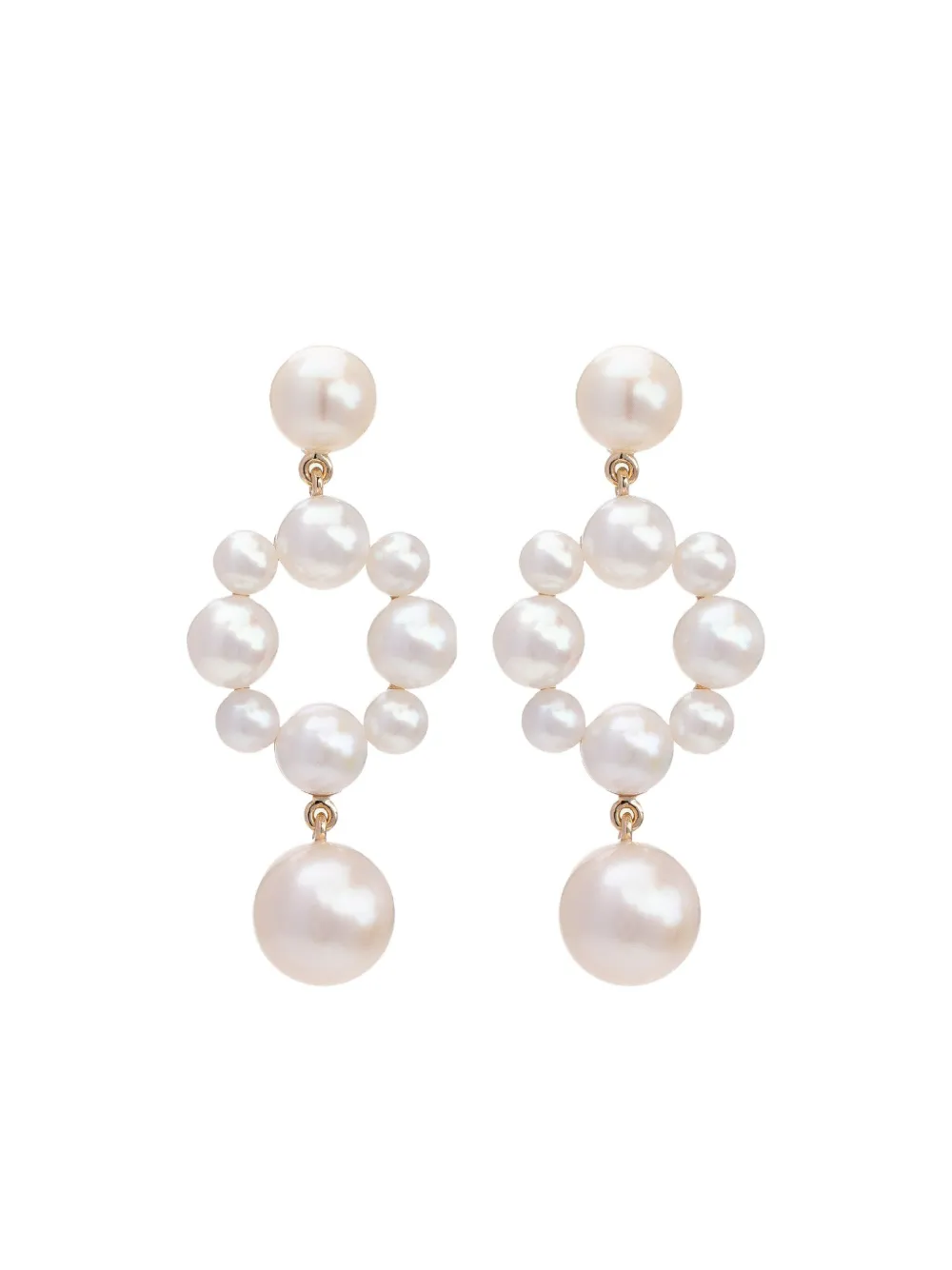 Серьги Grande Nebula из 14-каратного желтого золота с жемчугом Sophie Bille Brahe, белый
Серьги Grande Nebula из 14-каратного желтого золота с жемчугом Sophie Bille Brahe, белый