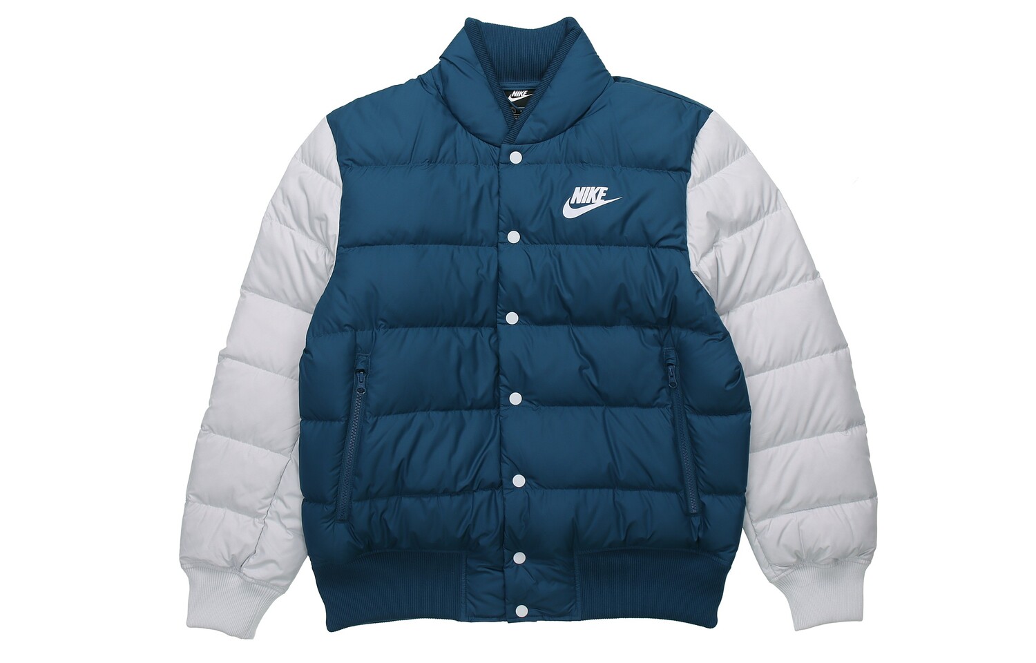 Пуховик мужской белый/синий Nike, белый/синий
Пуховик мужской белый/синий Nike, белый/синий