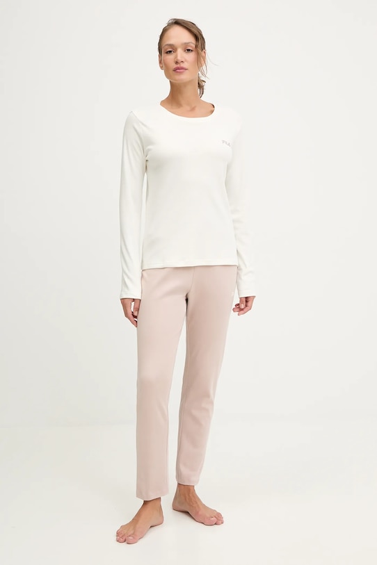 Хлопковая пижама Fila, бежевый
Хлопковая пижама Fila, бежевый