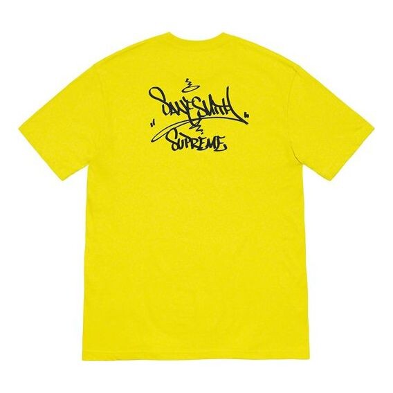 Футболка fw19 week 17 bridge tee graffiti printing short sleeve yellow Supreme, желтый
Футболка fw19 week 17 bridge tee graffiti printing short sleeve yellow Supreme, желтый