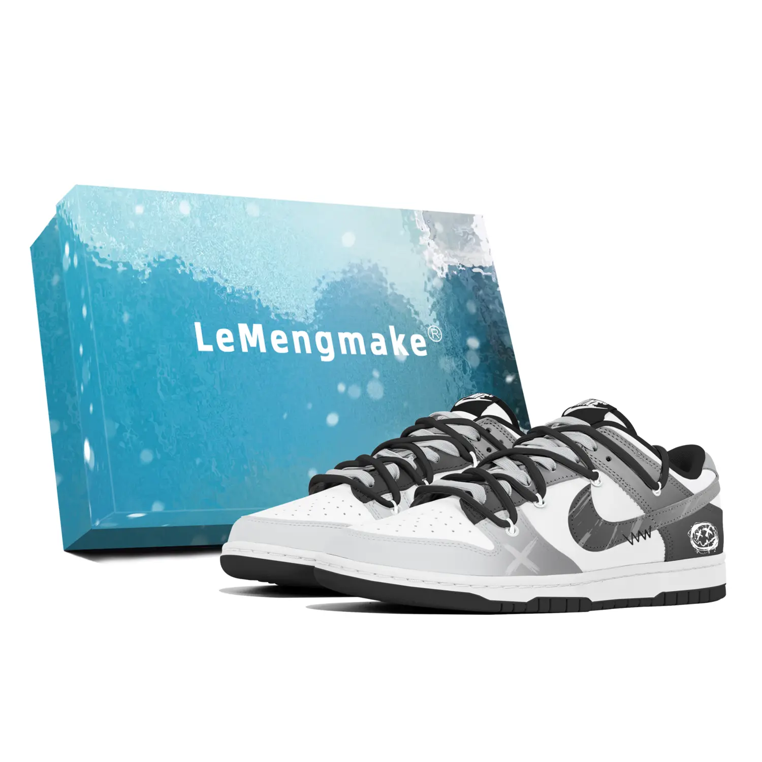 Nike Кроссовки для скейтбординга Dunk, износостойкие, белые, мужские
Nike Кроссовки для скейтбординга Dunk, износостойкие, белые, мужские