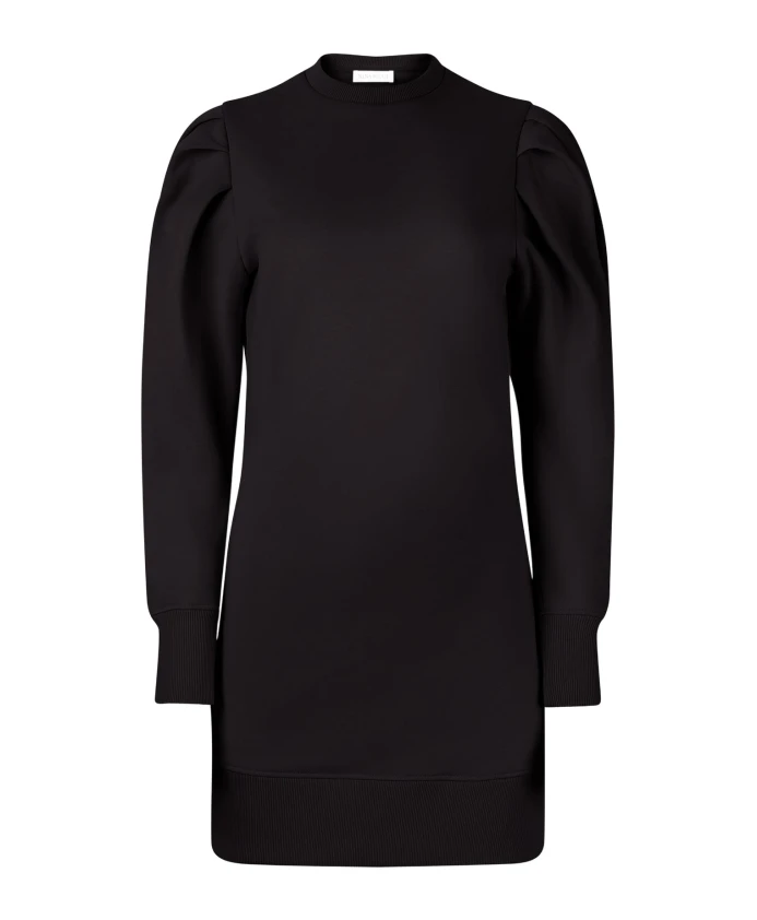 Платье Свитер с рюшами на рукавах Nina Ricci, черный
Платье Свитер с рюшами на рукавах Nina Ricci, черный