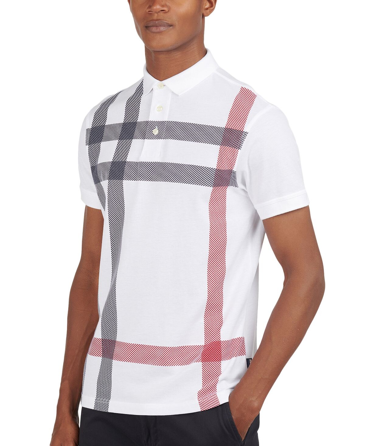 Мужская рубашка-поло оверсайз с принтом «тартан» Blaine Barbour
Мужская рубашка-поло оверсайз с принтом «тартан» Blaine Barbour