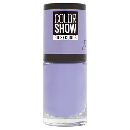 Лак для ногтей Gemey Maybelline Colorshow, оттенок 22 Lavender Love, пастельно-голубой Maybelline New York
Лак для ногтей Gemey Maybelline Colorshow, оттенок 22 Lavender Love, пастельно-голубой Maybelline New York